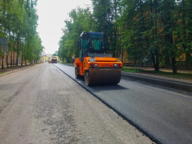 В Ржевском округе дорожная кампания в самом разгаре В Ржевском округе дорожная кампания в самом разгаре