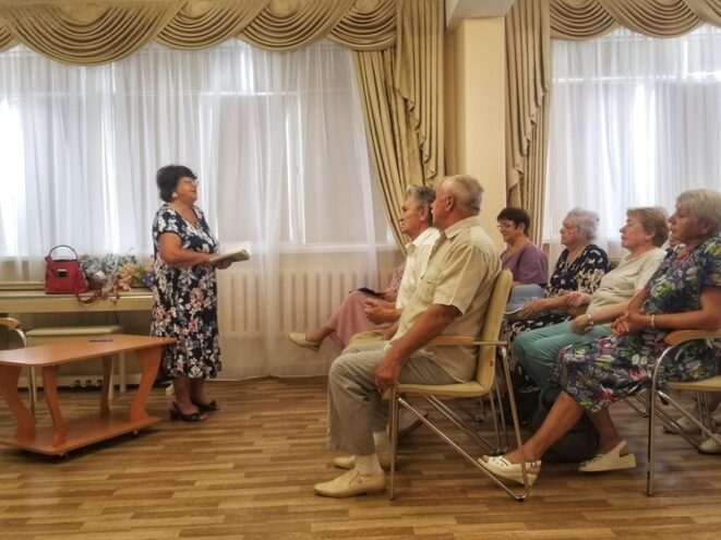 В Лихославле заседал клуб "Вдохновение"