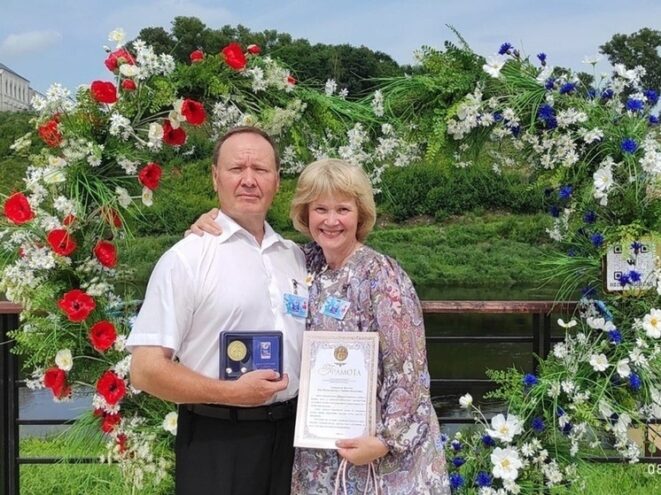 Супруги из Лихославльского округа приняли участие во Всероссийском Параде семей
