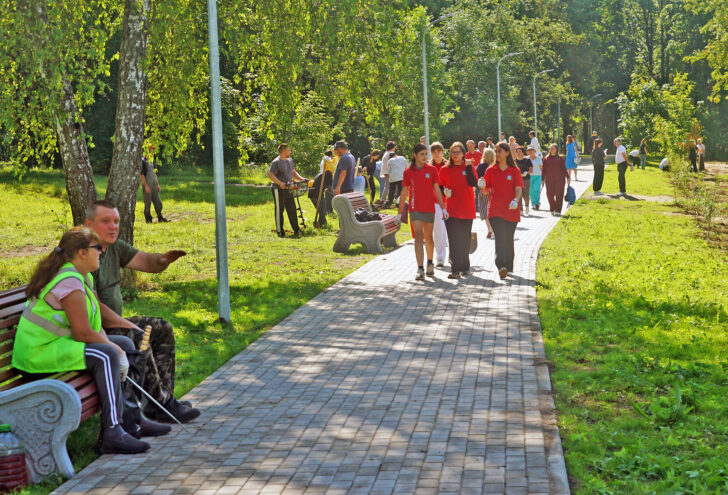 Благоустройство Конаково: новые тротуары, аллеи и общественные пространства