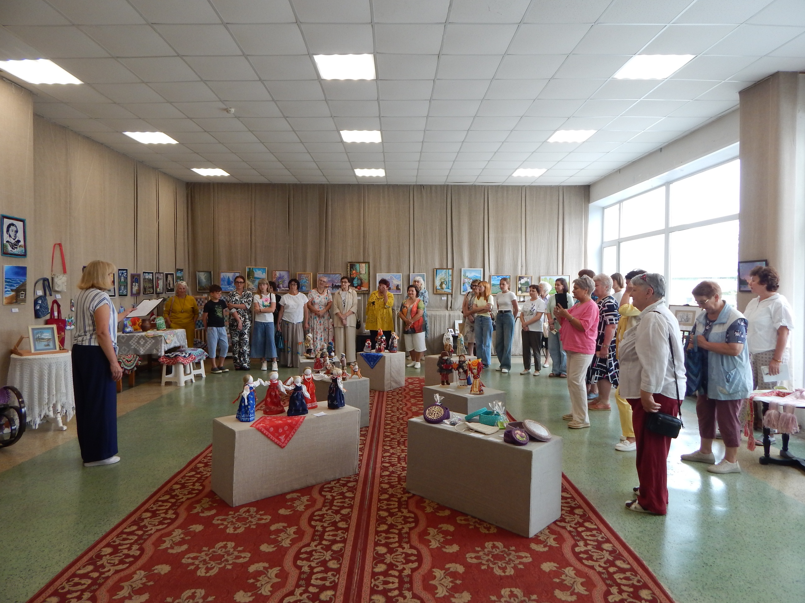 В Тверской области открылась выставка “Добрых рук мастерство” В Тверской области открылась выставка “Добрых рук мастерство”