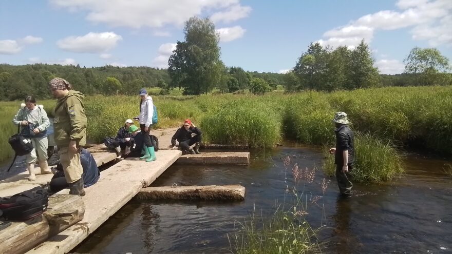 Студенты из Москвы проходили практику в заповеднике в Нелидово
