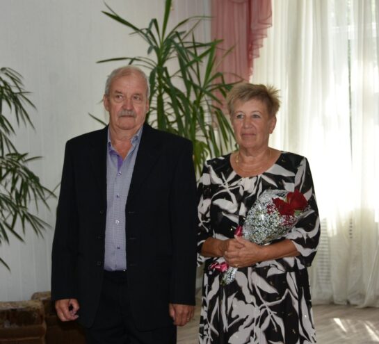 В Вышневолоцком округе чествовали супружескую пару, чей союз выдержал испытание временем