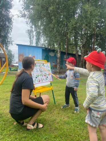 Для воспитанников детского сада в Нелидово организовали мини-поход Для воспитанников детского сада в Нелидово организовали мини-поход