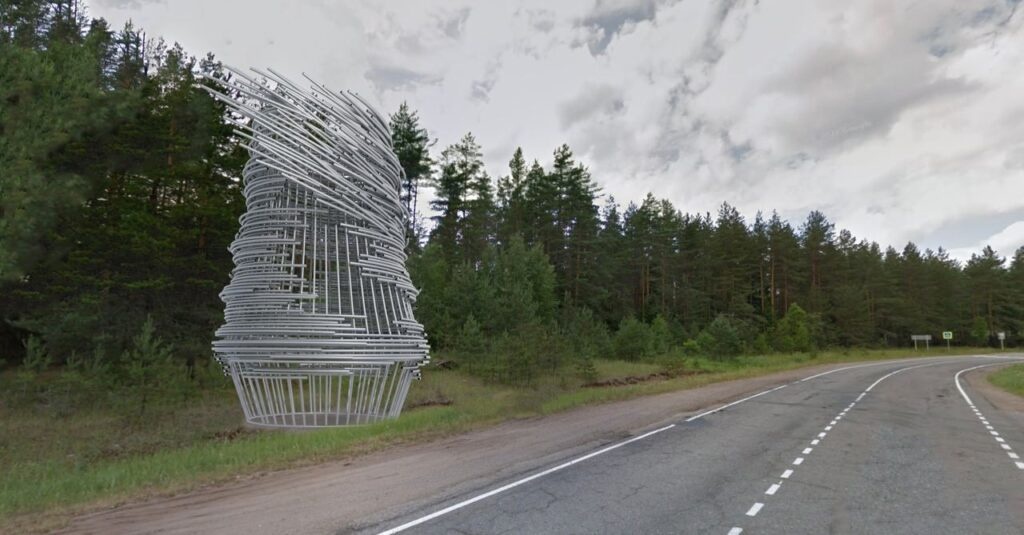В Тверской области появился удивительный арт-объект, на котором можно поиграть