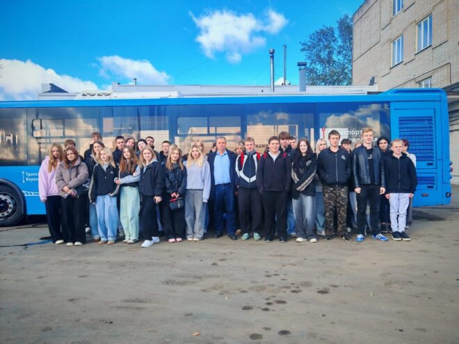 «Верхневолжское АТП» провело профориентационную экскурсию для студентов Тверского колледжа транспорта «Верхневолжское АТП» провело профориентационную экскурсию для студентов Тверского колледжа транспорта