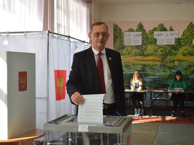 В Оленино Тверской области фиксируют высокую активность избирателей