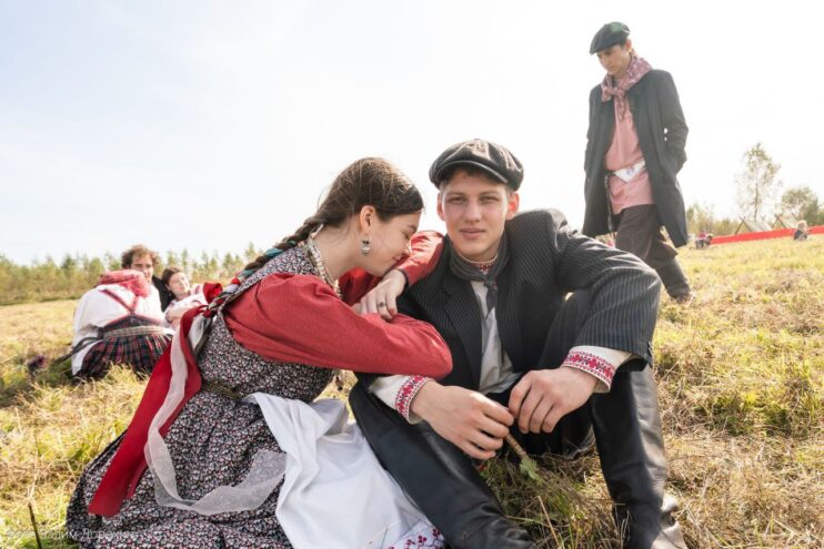 Молодёжный фестиваль «Новолетие в Васильевском» прошёл в Калининском районе фестиваль