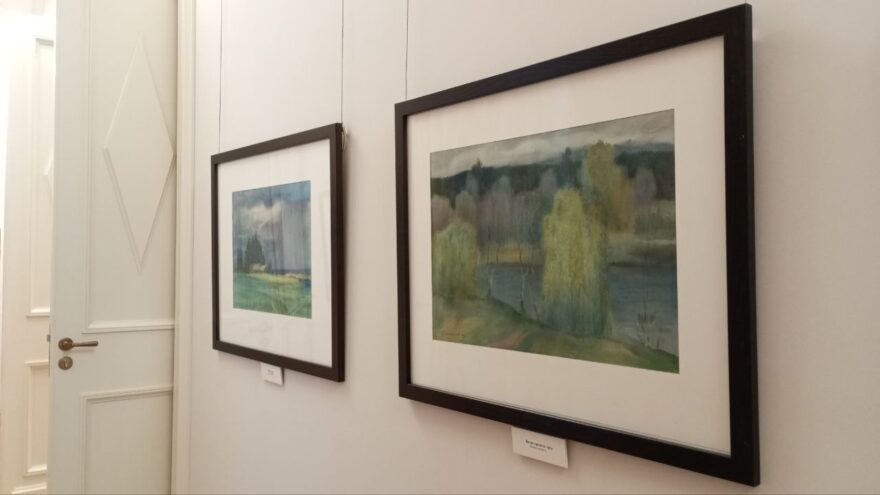 Выставка акварелей Михаила Гаркушева «Притяжение красоты» в Тверской областной картинной галерее картины