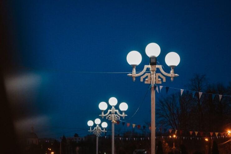В Конаково на одной из улиц обустроили уличное освещение