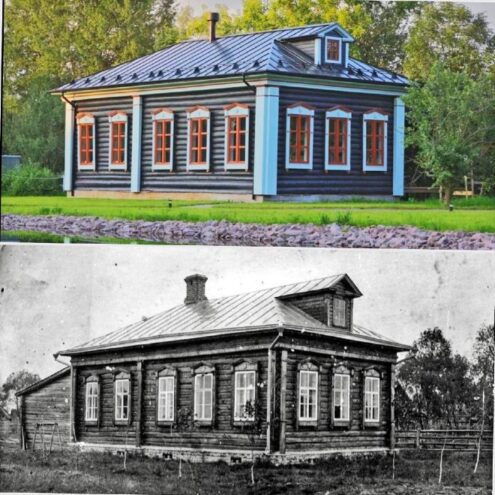 В Конаковском округе на базе восстановленной избы-школы XIX века создан эко-отель