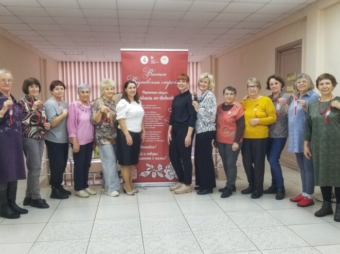 В Лихославле прошел мастер-класс по «ведновской строчке»