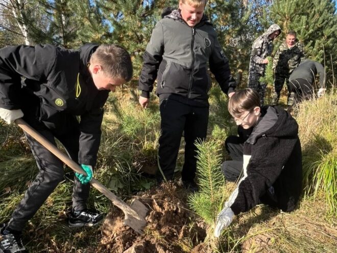 В Тверской области высажено более 507 тысяч деревьев в рамках акции «Сохраним лес» В Тверской области высажено более 507 тысяч деревьев в рамках акции «Сохраним лес»