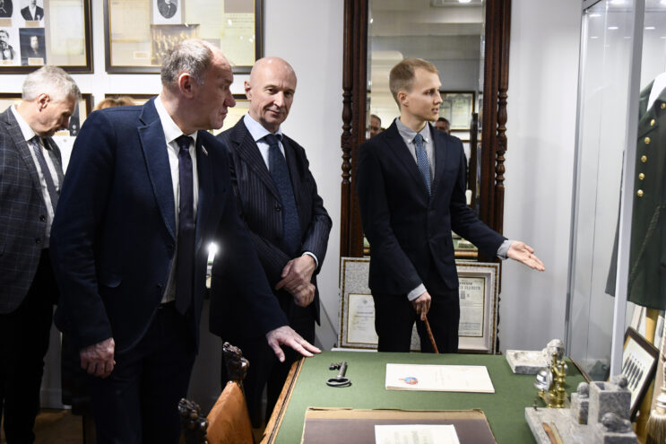 Депутаты Тверского Законодательного Собрания посетили музей Тверского отделения Банка России Депутаты Тверского Законодательного Собрания посетили музей Тверского отделения Банка России