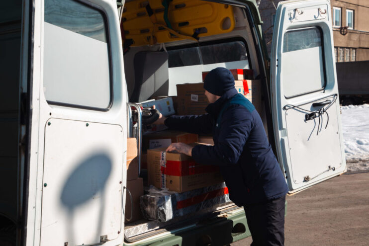 Из Конаковского округа в зону СВО прибыла колонна гумгруза