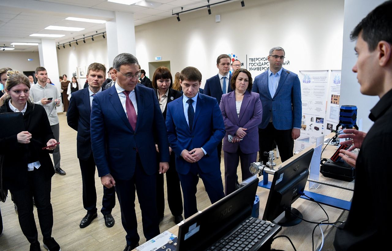 Министр науки Валерий Фальков и правительство Тверской области оценили инновационные разработки молодых ученых Верхневолжья