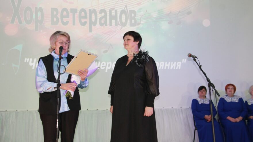 В Нелидово хор ветеранов отметил юбилей
