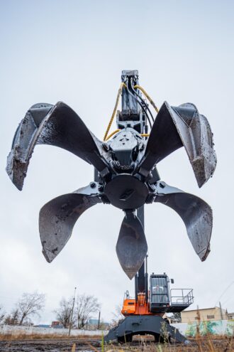 "Тверской экскаватор" тестирует первый российский колесный перегружатель "Тверской экскаватор" тестирует первый российский колесный перегружатель