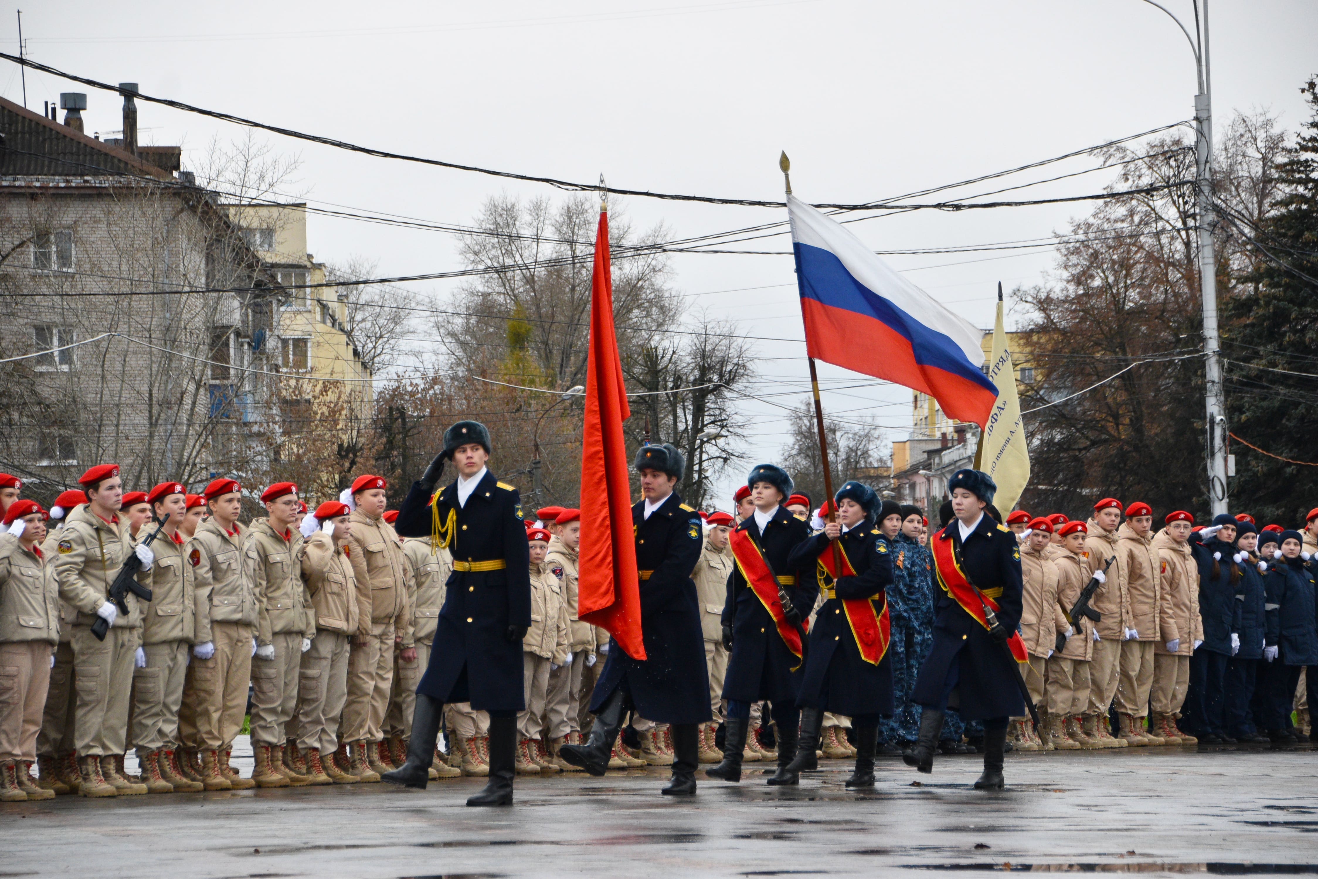 В Твери прошла акция Равнение на бессмертие В Твери прошла акция Равнение на бессмертие