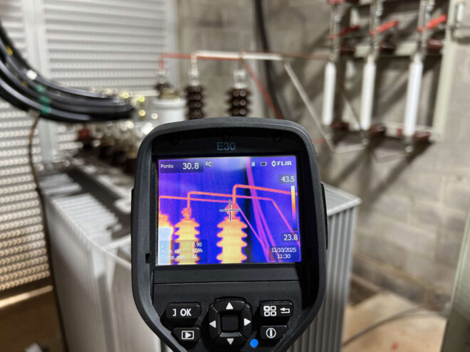 Тверские энергетики «Россети Центр» в рамках подготовки к зиме выполняют диагностику энергообъектов с помощью тепловизоров