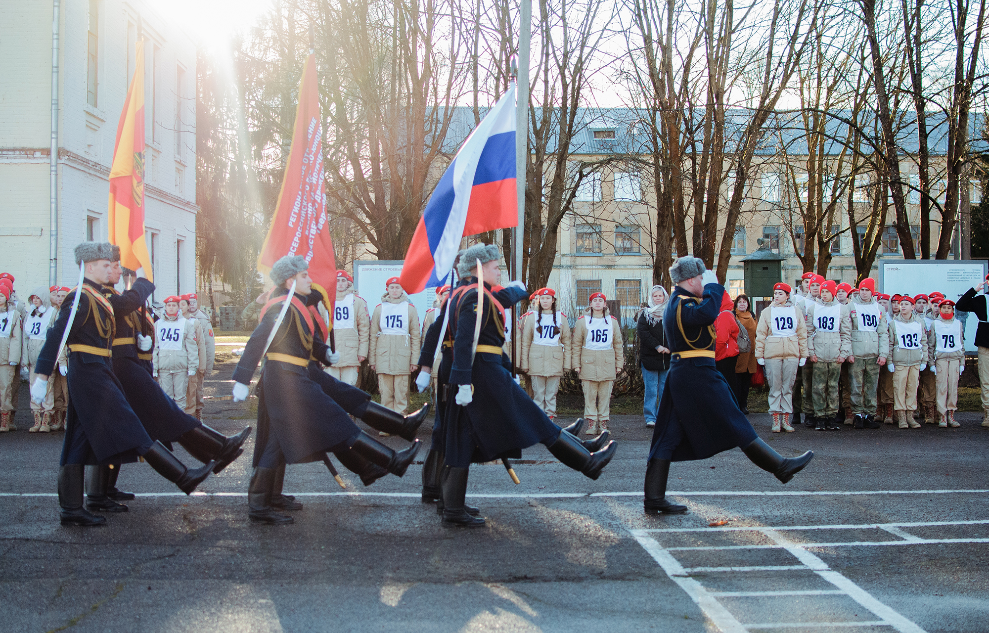 Тверские юнармейцы