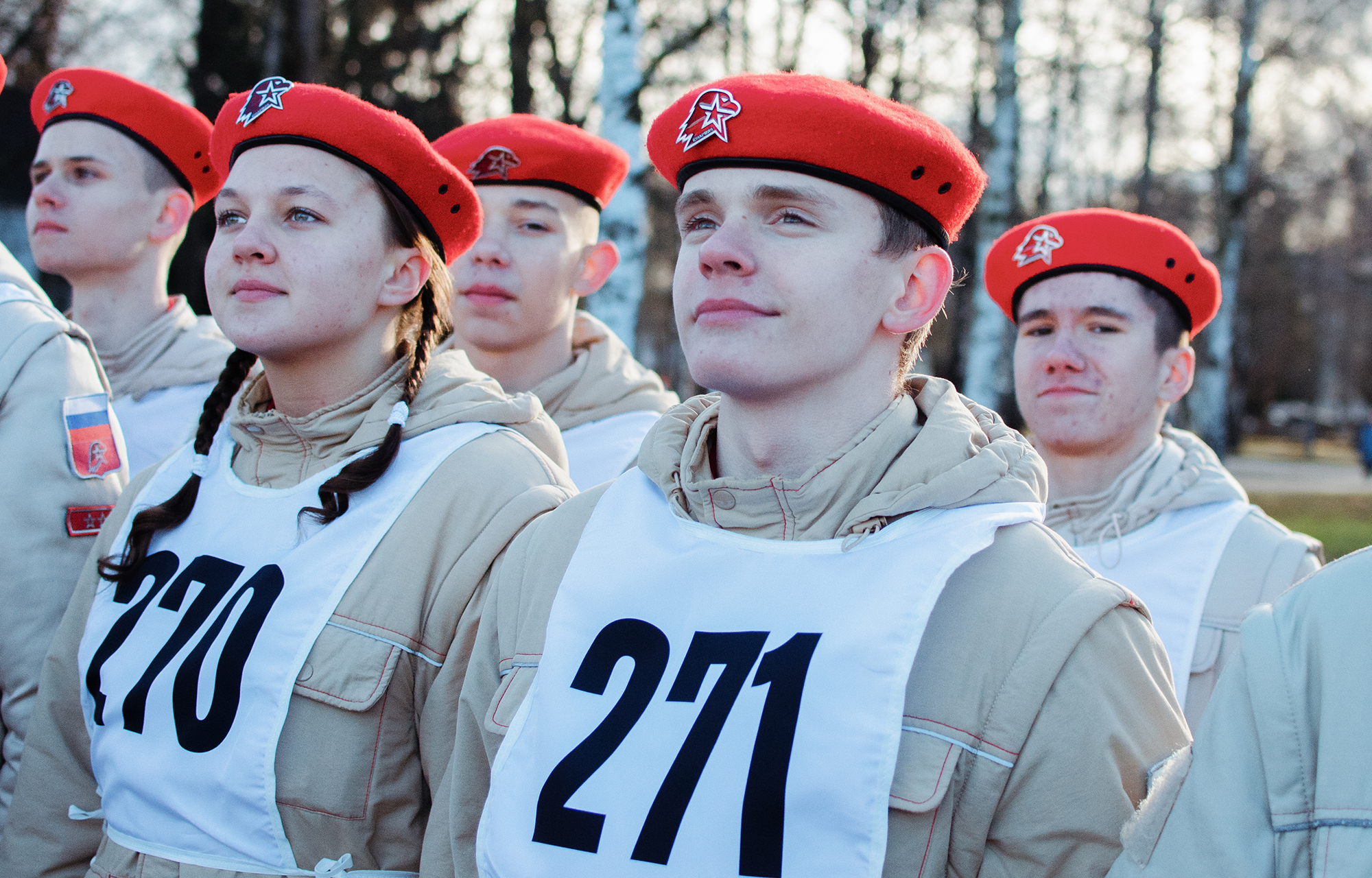 Тверские юнармейцы первыми сдали норматив будущего Тверские юнармейцы