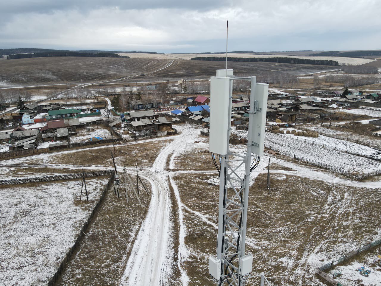 Жителям деревни Ключи в Иркутской области интернет обеспечила 1 000-я базовая станция «Булат»