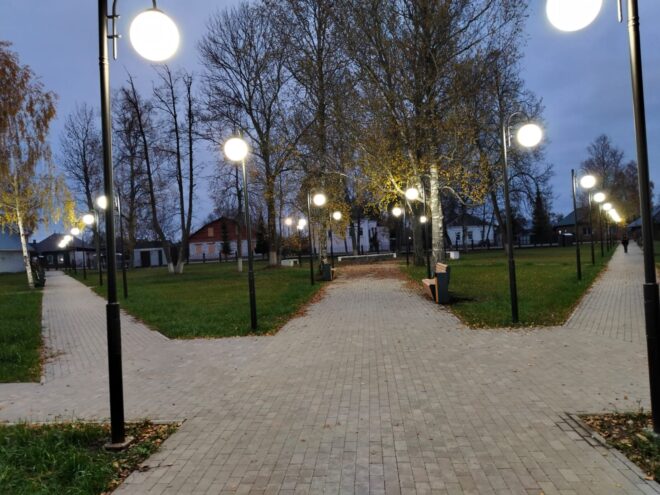 В Тверской области завершили второй этап ремонта в парке