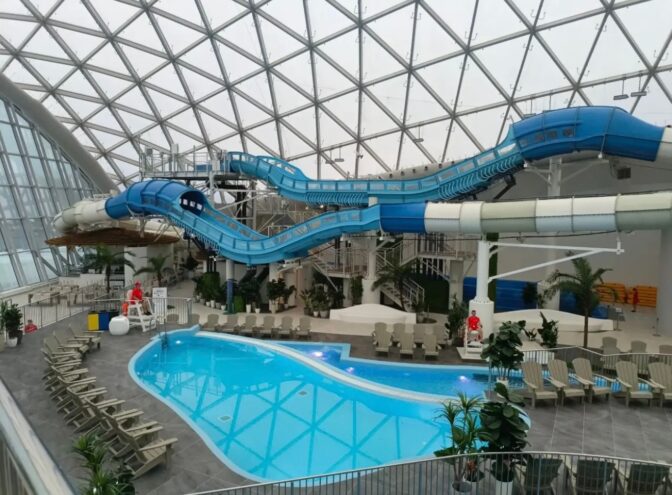 Крупнейший аквапарк в Тверской области начал регистрацию аттракционов