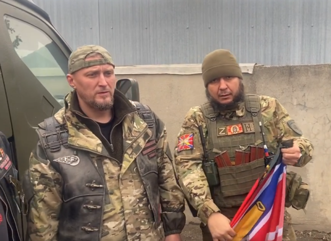 Тверские байкеры отвезли машину и мотоциклы на передовую