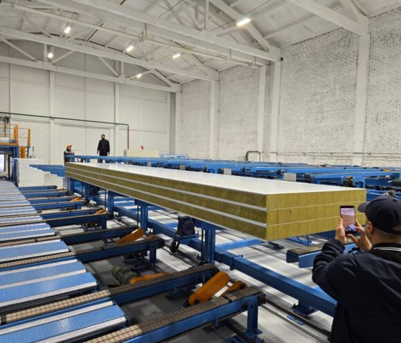 В Ржеве запустили производство сэндвич-панелей В Ржеве