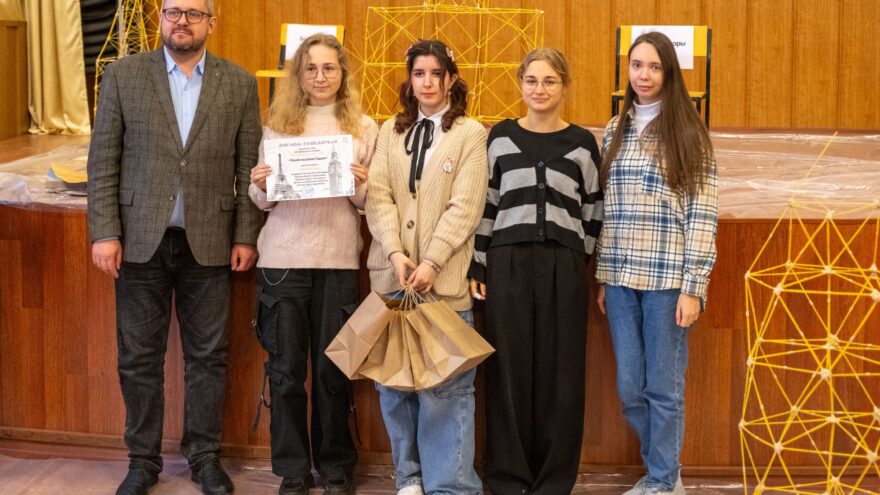 Итоги студенческого конкурса «Макаронный строитель-2025» подвели в Тверском Политехе