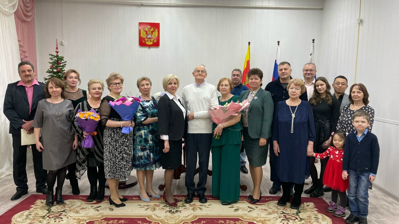 В Вышневолоцком округе чествовали золотых юбиляров супружеской жизни