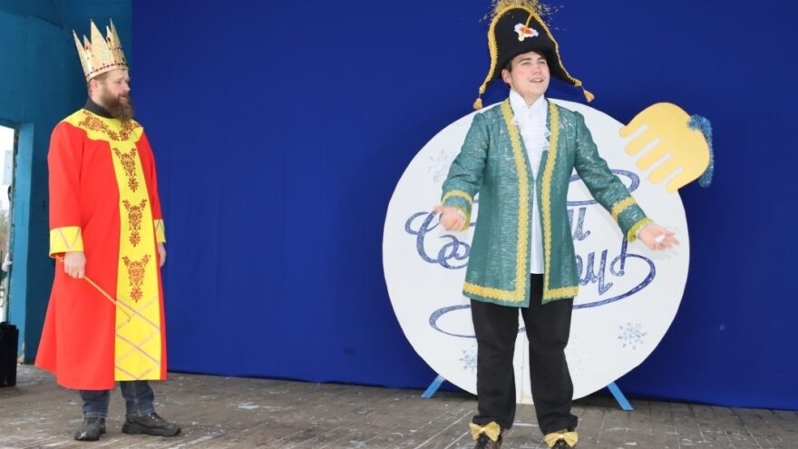 В Нелидово состоялся показ новогоднего представления