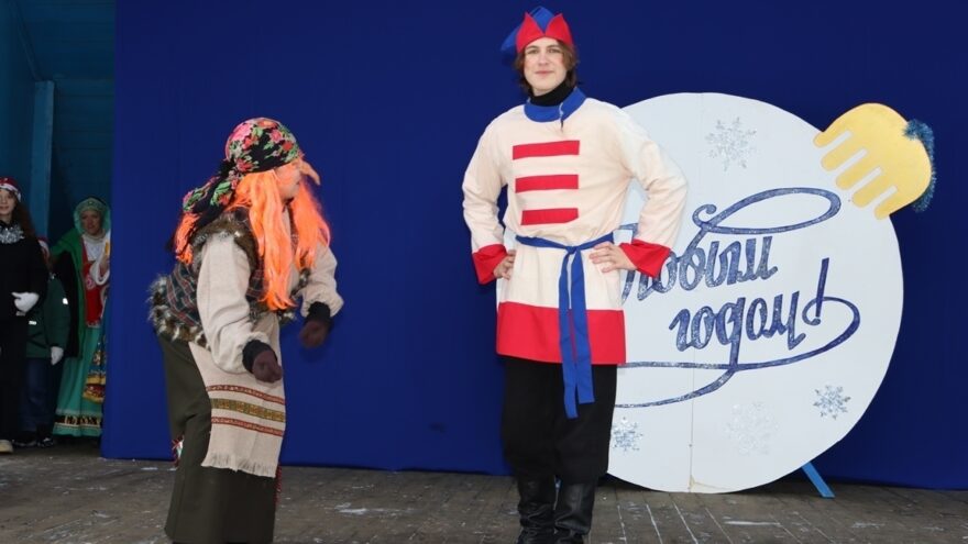 В Нелидово состоялся показ новогоднего представления