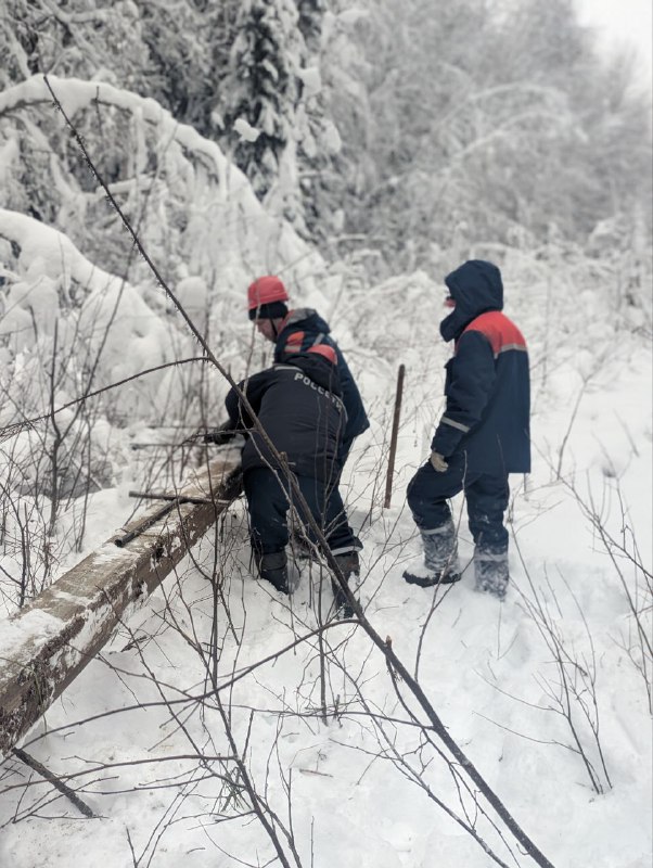 Более 345 энергетиков «Тверьэнерго» ликвидируют последствия стихии в Тверской области