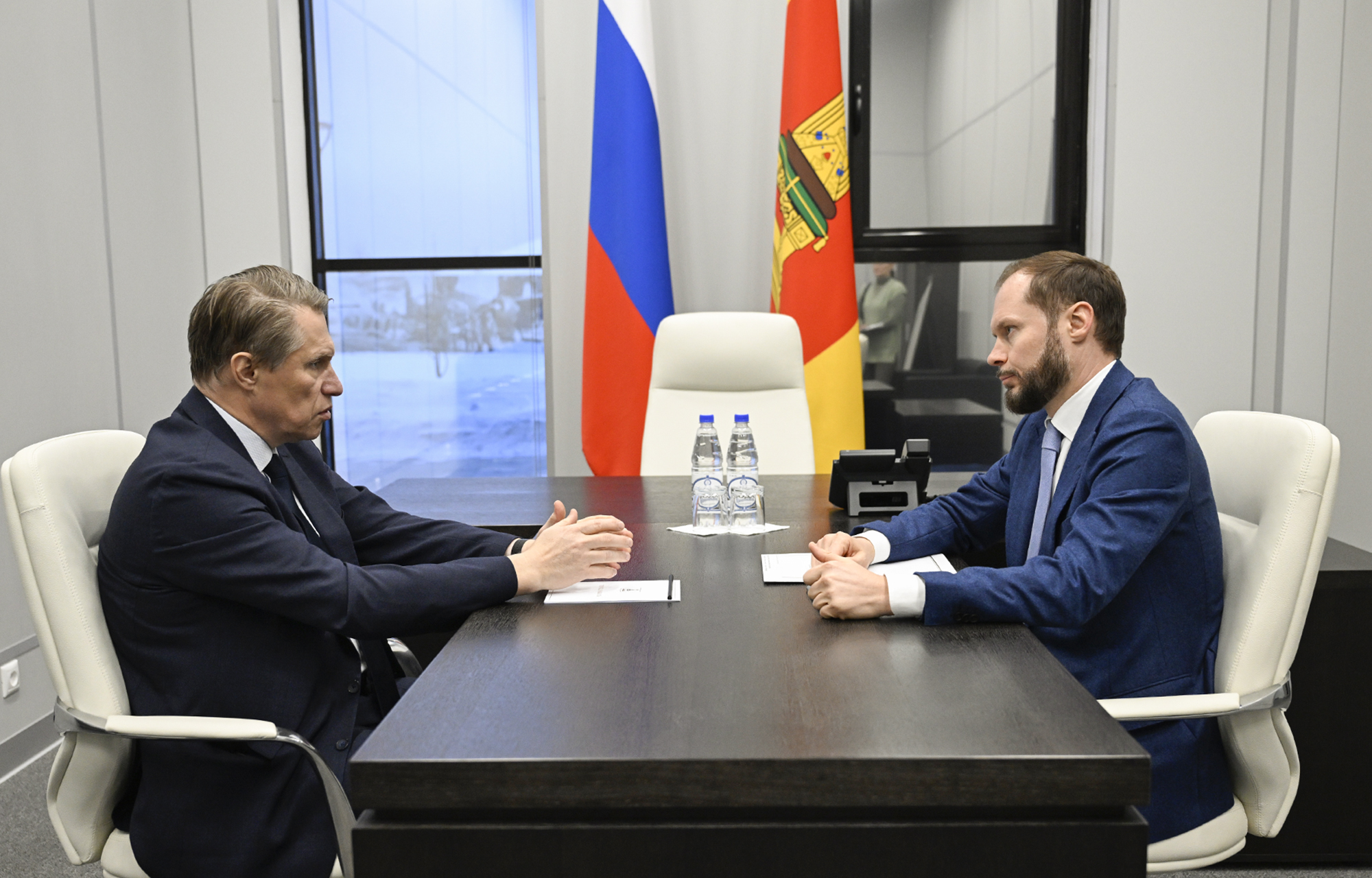 Мурашко и Королев обсудили развитие здравоохранения Верхневолжья