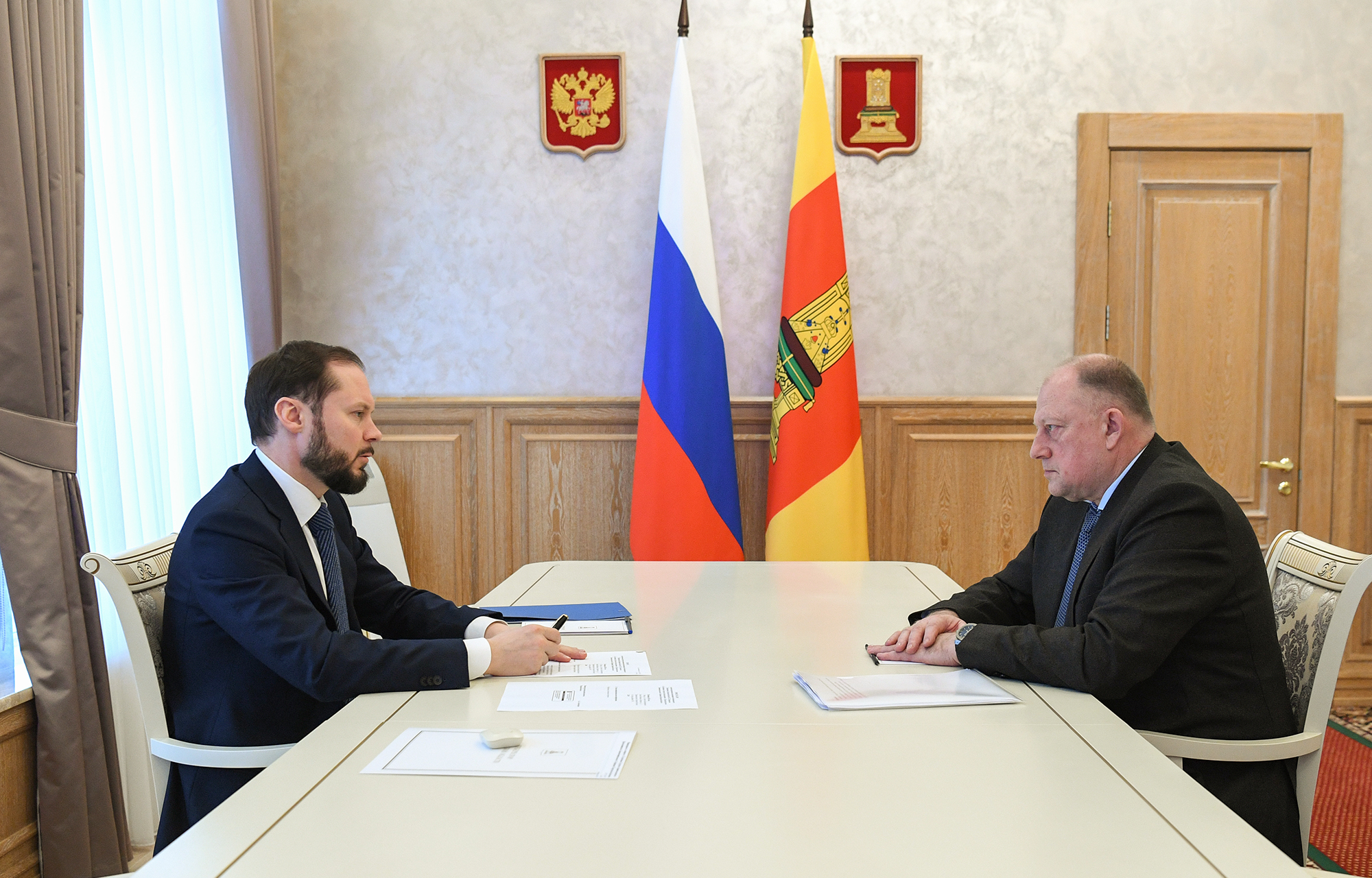 Виталий Королев и Сергей Голубев обсудили развитие региона