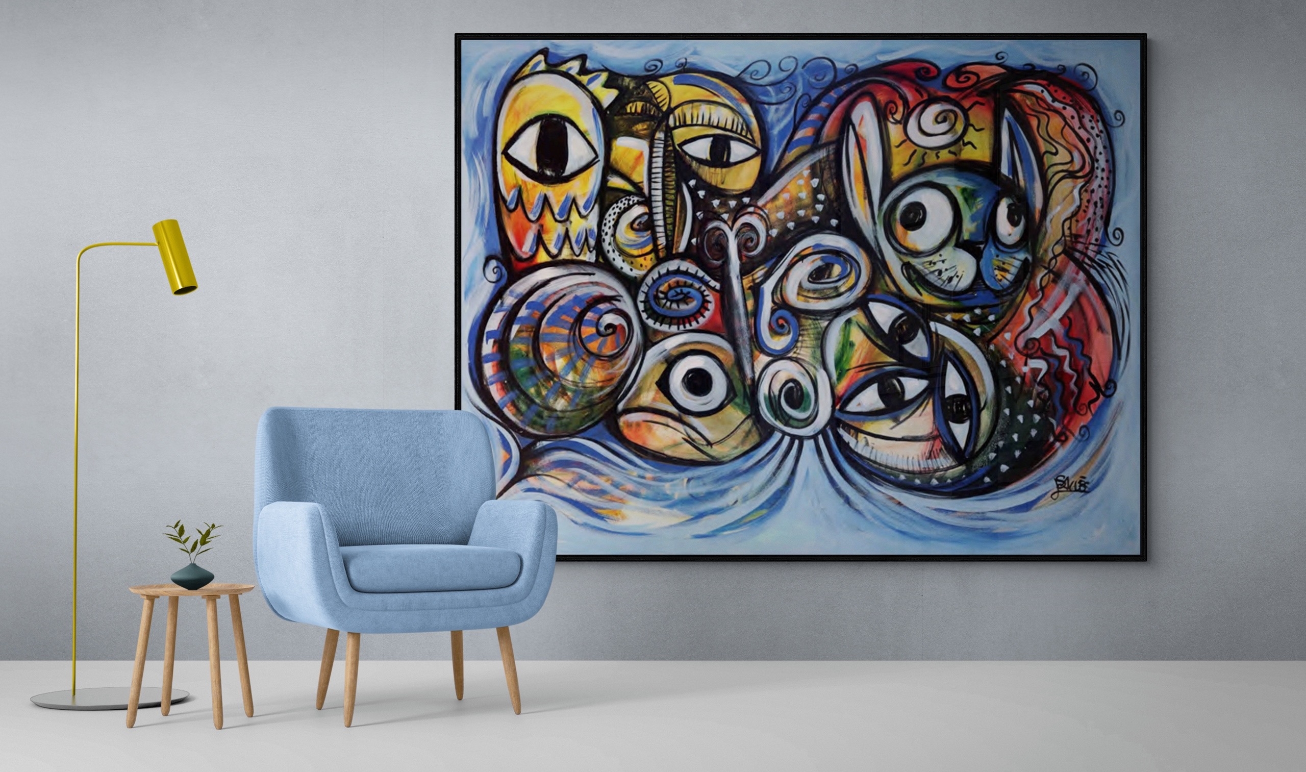 "Совет Хранителей": Сюрреалистическое таинство рождения раскрывает кубинский художник "Совет Хранителей": Сюрреалистическое таинство рождения раскрывает кубинский художник