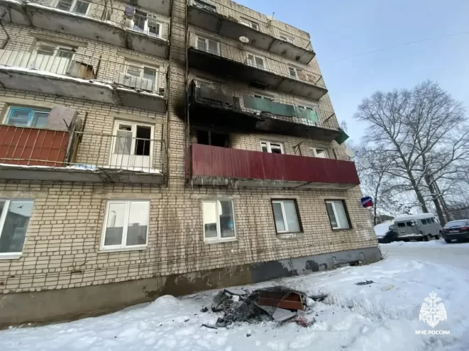 Установлена причина пожара в Тверской области, в котором пострадали люди Установлена причина пожара в Тверской области, в котором пострадали люди