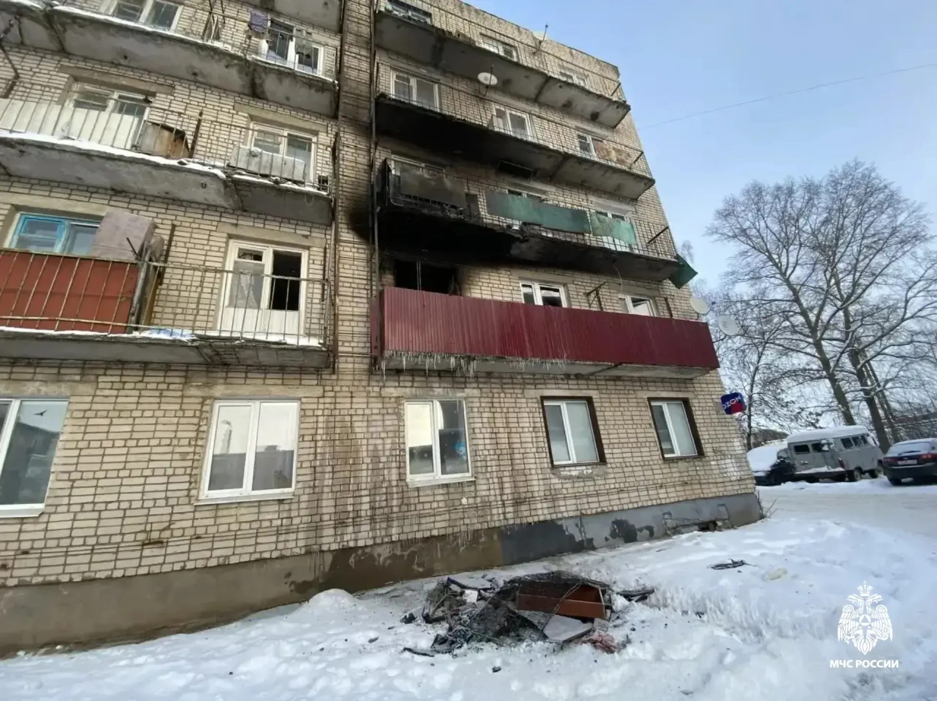 Установлена причина пожара в Тверской области, в котором пострадали люди Установлена причина пожара в Тверской области, в котором пострадали люди