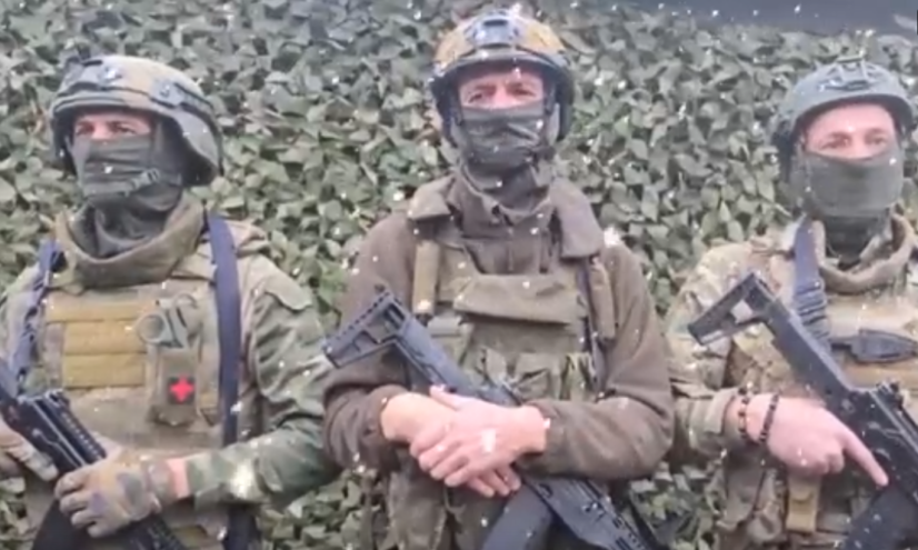 Военнослужащие из зоны СВО поздравили жителей Тверской области с Новым годом