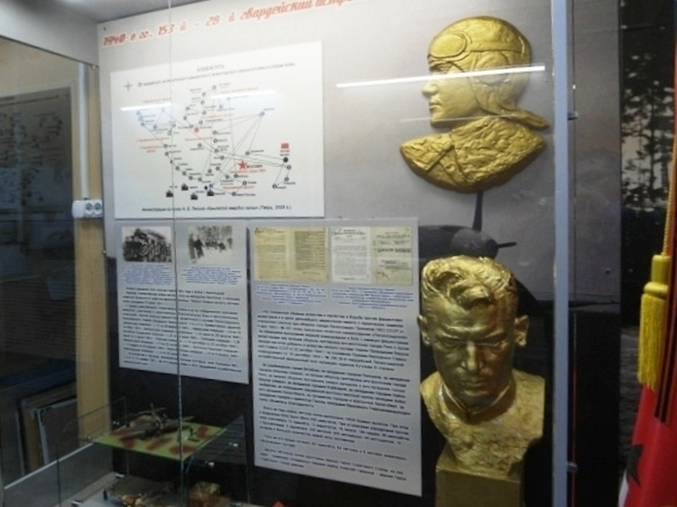 В андреапольский музей доставили новые стенды В андреапольский музей доставили новые стенды