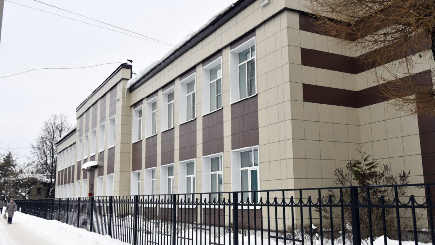 Владимир Шпагин помогает школам Кимр с ремонтом и расширением