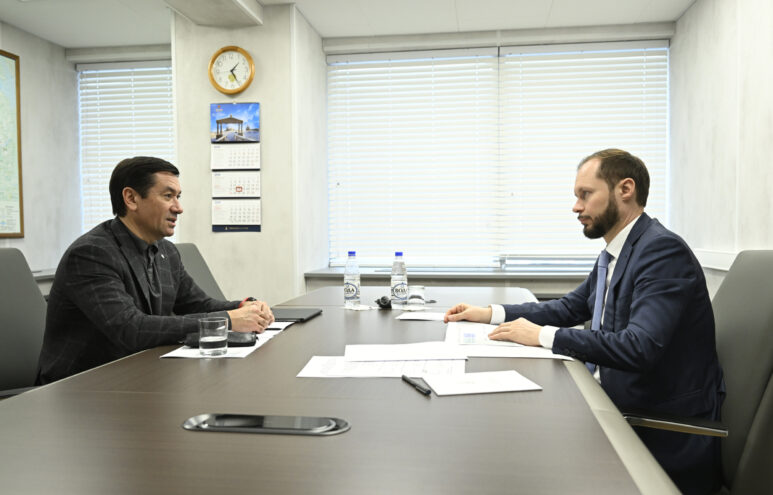 Виталий Королев обсудил развитие региона со Сбером Виталий Королев