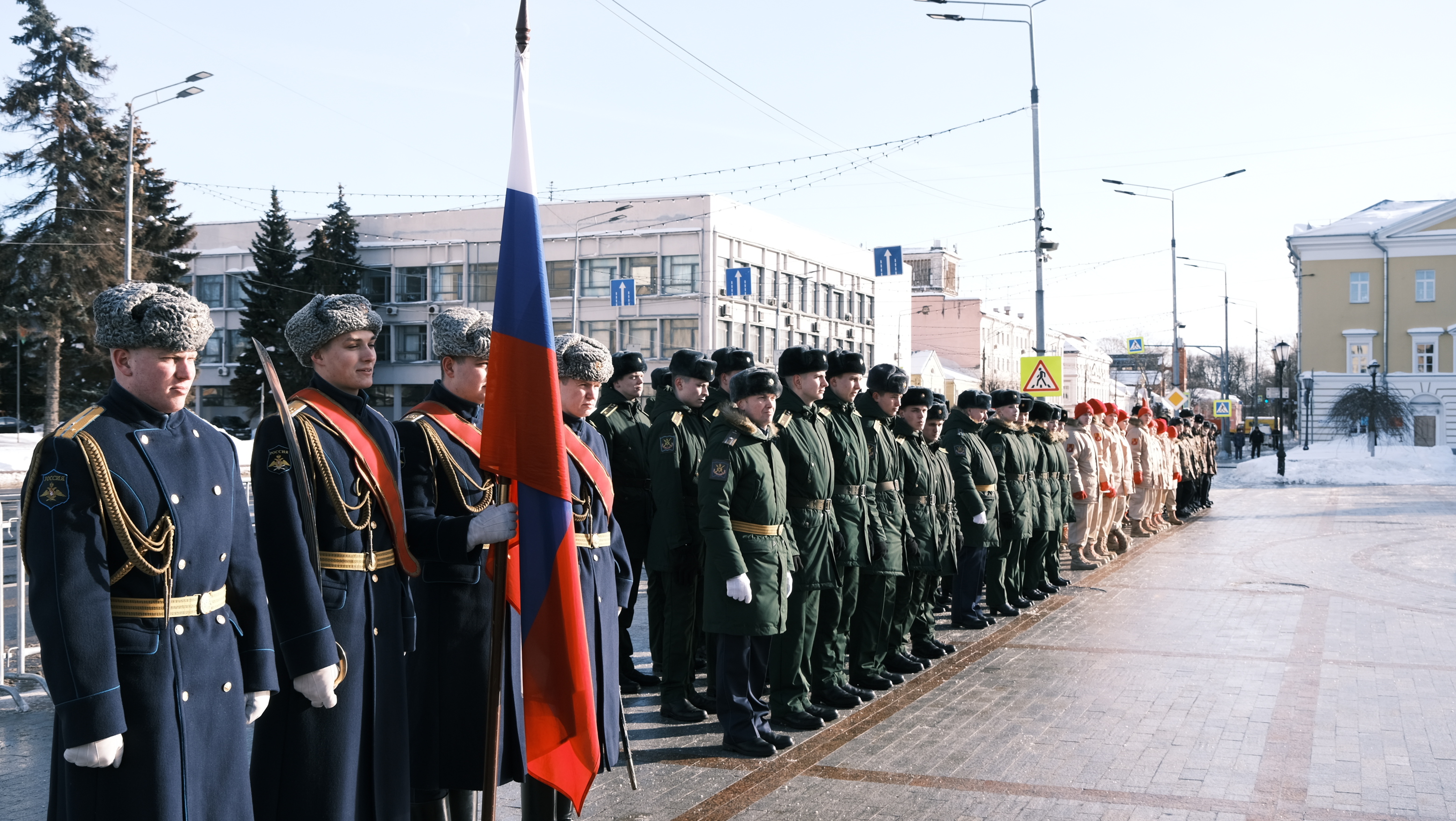 День защитника Отечества в Твери: Росгвардия на страже порядка и памяти