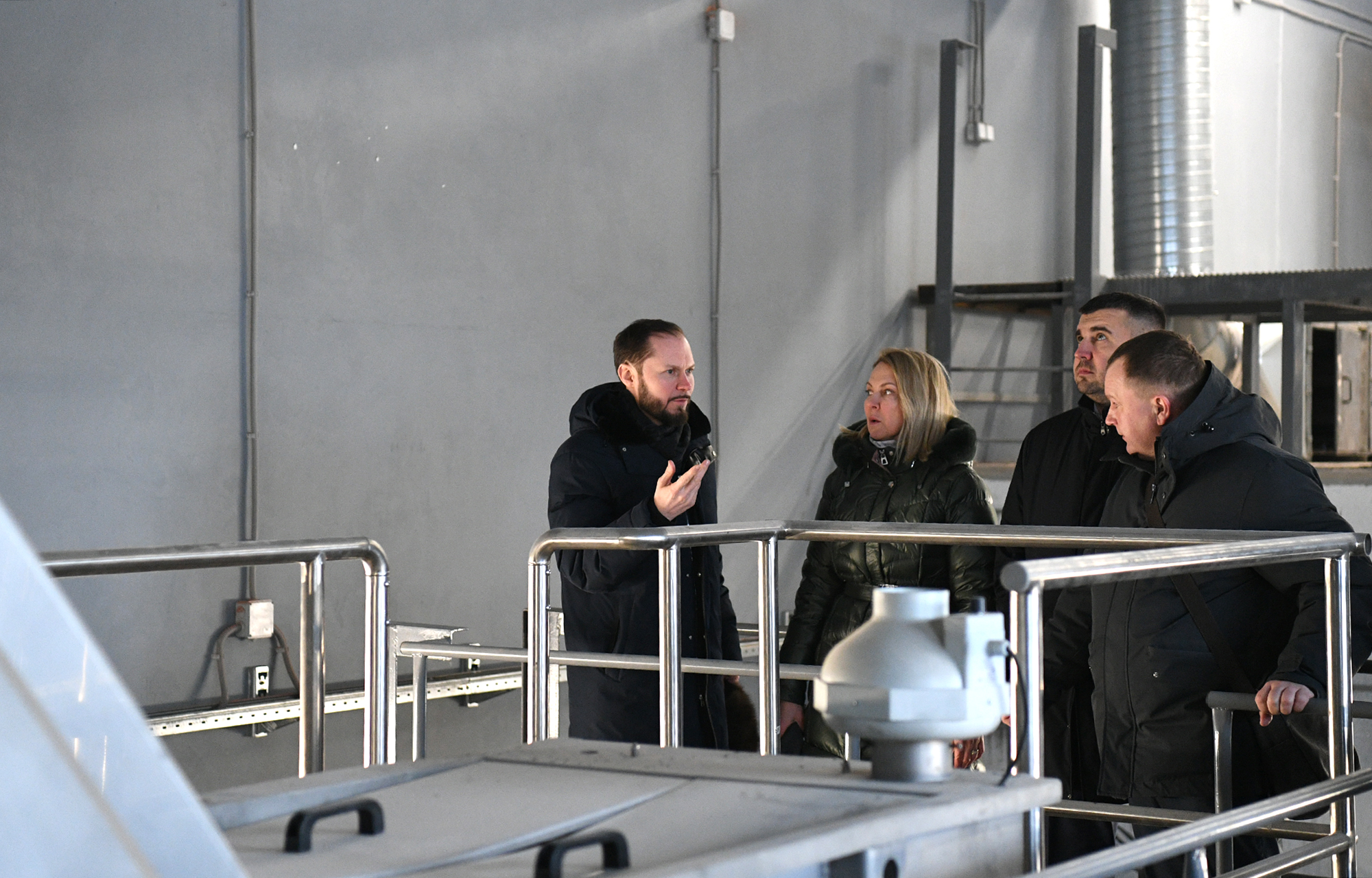 Виталий Королев проинспектировал очистные сооружения в Старице