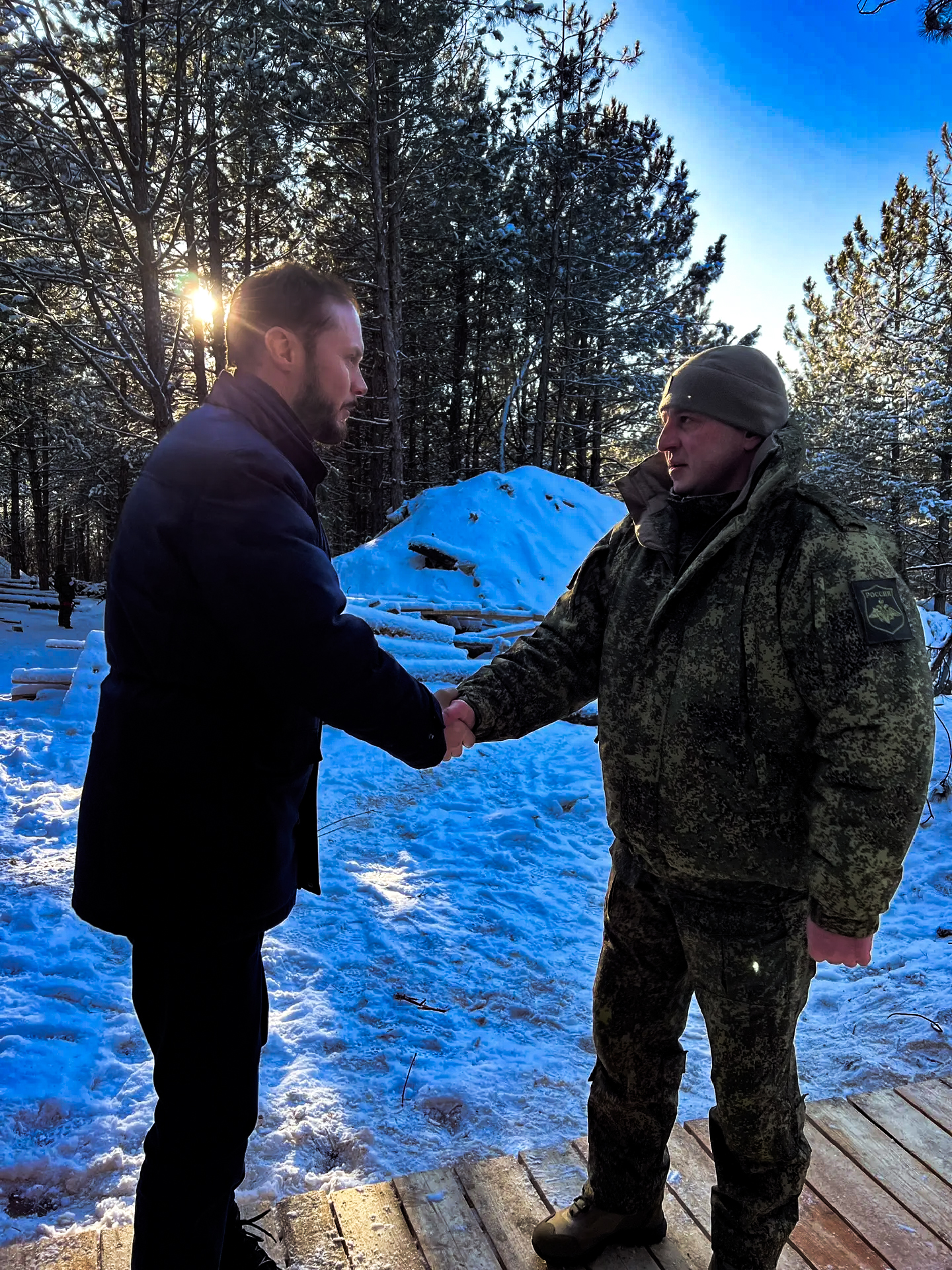 Виталий Королев поздравил тверских бойцов в зоне СВО с наступающим праздником Виталий Королев