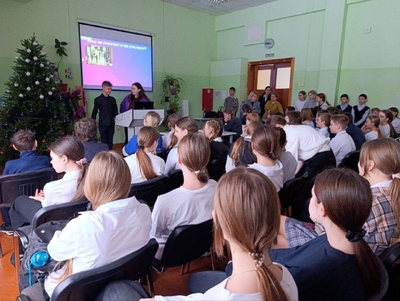 Ресурсный центр Добро.РФ провел душевную встречу в МОУ СОШ №21