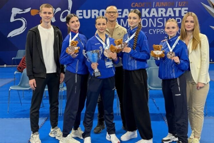 Тверские каратистки завоевали бронзу Первенства Европы